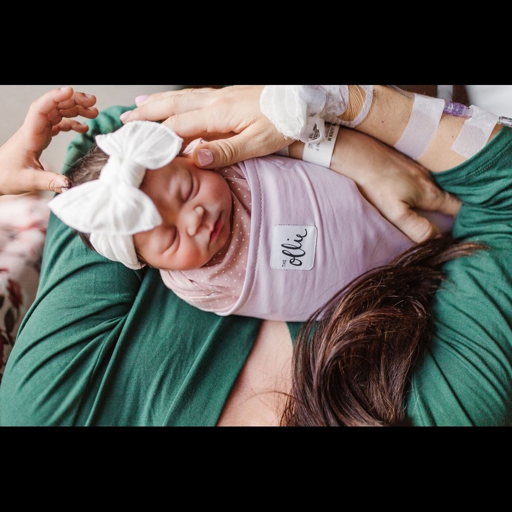 The Ollie Swaddle Lavender
